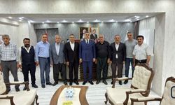 Bağlar Mahallesi'nden Belediye Başkan Yardımcısı Gürbüz'e teşekkür ziyareti