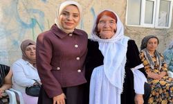 AK Parti Kadın Kolları’ndan Büyükçiftlik’te Halk Buluşması