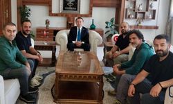 Yüksekova’da Kaymakam Hülür’e Hayırlı Olsun Ziyareti