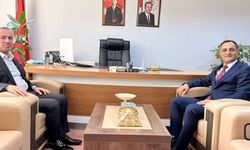 Başkan Av. Kaya'dan, Av. Tarhan'a hayırlı olsun ziyareti