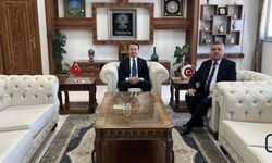 Başkan Yaşar'dan Yüksekova Kaymakamı Hülür’e ziyaret