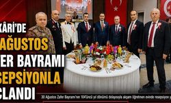Hakkâri’de 30 Ağustos Zafer Bayramı Resepsiyonla Taçlandı