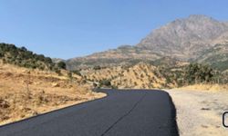 Gelişen Köyü Mezraları Sıcak Asfaltla Buluşuyor