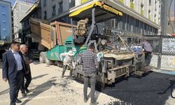 Yüksekova’da asfalt çalışması tamamlandı