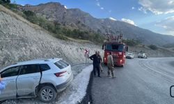 Kaan köprüsü yakınlarında kaza; 4 yaralı
