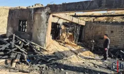 Yüksekova Sanayi Sitesi’nde Yangın