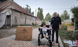 Başkan Aydoğdu'dan 2 Özel Gereksinimli Öğrencilere Akülü Araba Desteği