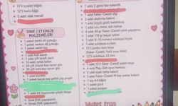 Hakkâri’de ana sınıfı ihtiyaç listesi velileri düşündürdü