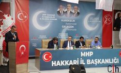 MHP Hakkâri İl Başkanı Öztepe Güven Tazeledi