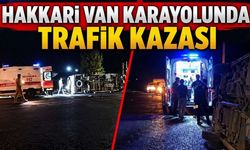 Hakkari-Van Karayolunda Trafik Kazası: 11 Kişi Yaralandı