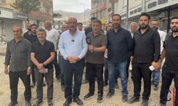 Hakkâri’de Altay Caddesi esnafı kepenk indirdi