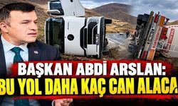 Başkan Abdi Arslan: Bu Yol Daha Kaç Can Alacak?