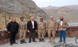 Vali Taşyapan’dan heyelan bölgesindeki koruculara ziyaret