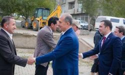 Vali Taşyapan’dan Büyükçiftlik’te belediye ziyareti