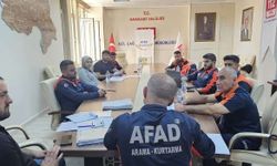 Hakkari’de afetlere hazırlık çalışmaları devam ediyor
