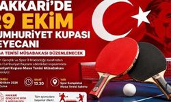 Hakkari’de 29 Ekim Cumhuriyet Kupası heyecanı