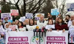 Bakırhan Siirt'te: Ekmek, Barış ve Adalet için Bütçe kampanyası