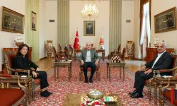 DEM Parti İmralı Heyeti Meclis Başkanı Kurtulmuş ile görüştü