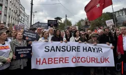 Gazeteciler, sansüre ve baskılara karşı sokağa çıktı