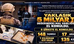 Hakkari merkezli 5 ilde dev operasyon