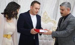 Vali Yardımcısı Gürbüz Genç Çiftin Nikâh şahidi oldu