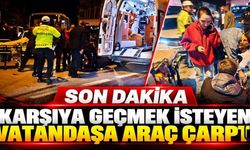 Hakkari’de karşıya geçmek isteyen kadına otomobil çarptı