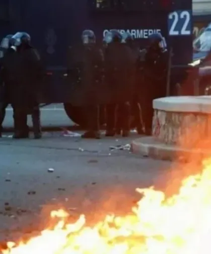 Fransa’daki protestolarda bin kişi gözaltına alındı