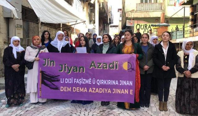 HDP Hakkari'de 25 Kasım Etkinliklerinin Startını Verdi; Jin Jiyan Azadi