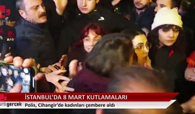 Taksim'e çıkması engellenen kadınlara biber gazlı müdahale: Gözaltılar var