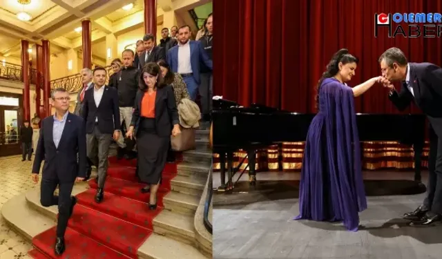 Özgür Özel ünlü Kürt soprano Pervin Chakar'ın dinletisine katıldı