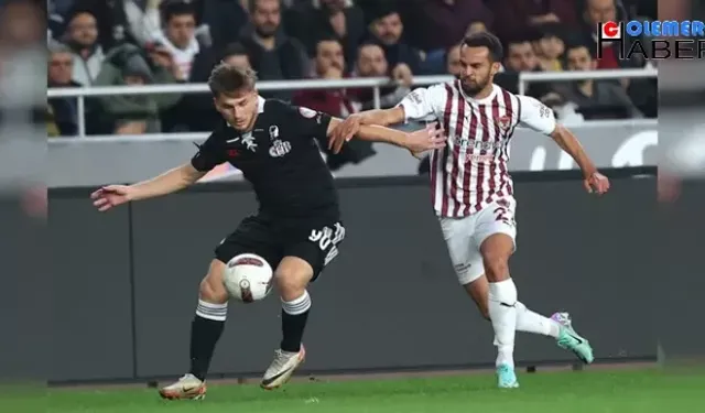 Mac sonu.. Beşiktaş Hatayspor karşılaşması 2-1 bitti