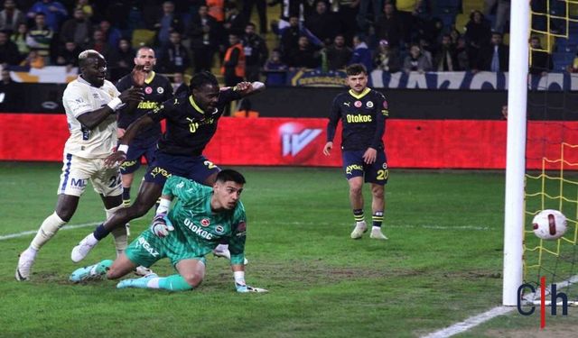 MKE Ankaragücü Fenerbahçe karşılaşması 3-0