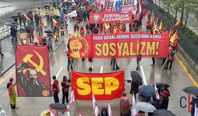 Ankara'da 1 Mayıs İşçi bayramı Coşkusu