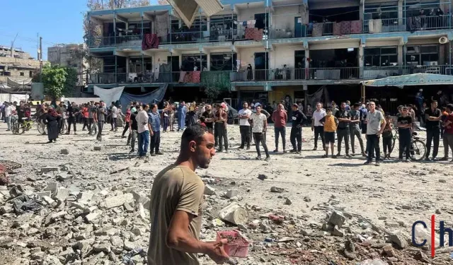 İsrail'in, Gazze'deki bir okula ABD yapımı bombalarla saldırdığı iddia ediliyor