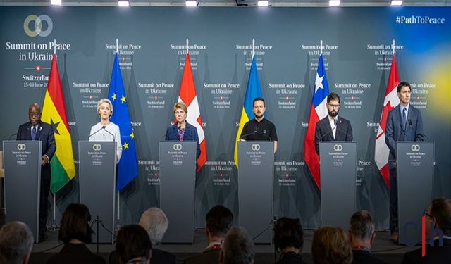 Ukrayna Barış Konferansı'ndan Ortak Bildiri Açıklandı