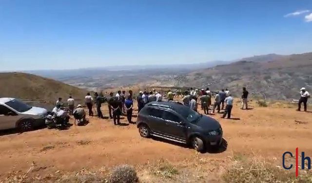 Pasûr'da maden protestosu