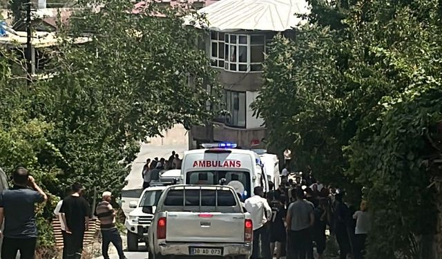 Hakkari'de aile içi kavga: 1 ölü 1 yaralı