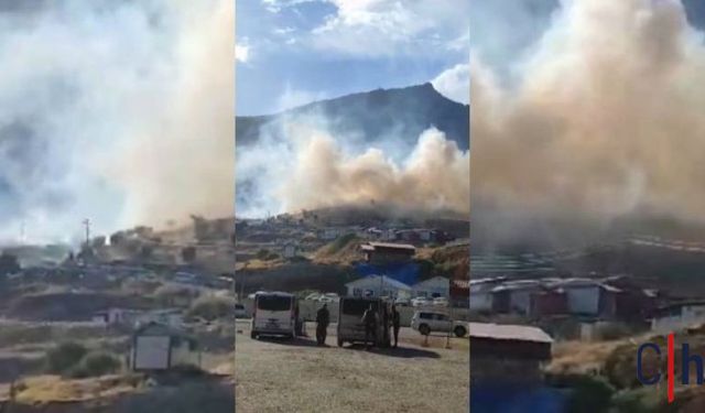 Federe Kurdistan Bölgesi Sınırında Büyük Yangın: Çelê İliçesinde Alevler Yükseliyor