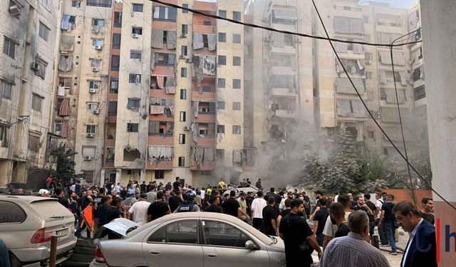 Beyrut'ta İsrail Hava Saldırısı: İlk Belirlemelere Göre Ölü Sayısı Artıyor