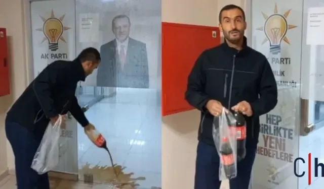 AK Parti İlçe Başkanlığı’na Kola Döken İki Kişi Gözaltına Alındı