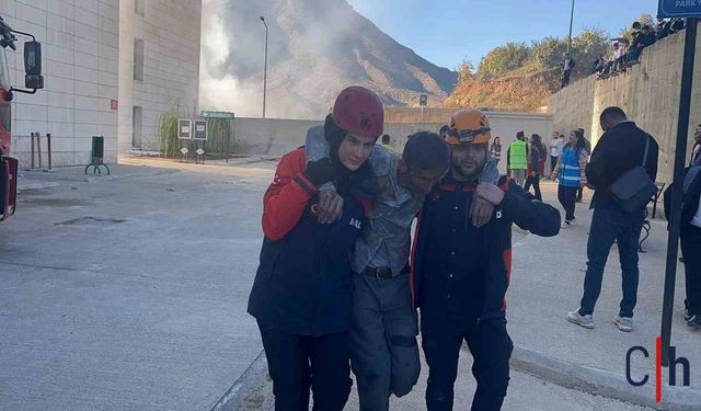 Hakkari’de Hastane Afet Planları Tatbikatı Gerçekleştirildi