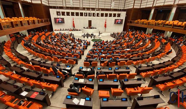 DEM Parti: Gri ve turuncu şapkalı şahısları meclise taşıdı