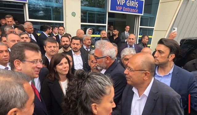 İmamoğlu ve CHP Heyeti, Mardin'de Ahmet Türk’ü Ziyaret Etti