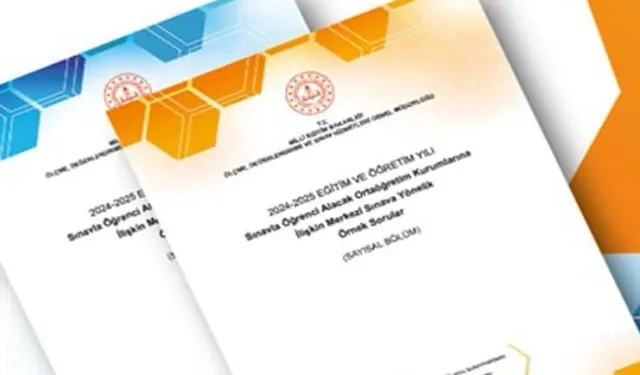 2024-2025 Eğitim Öğretim Yılı İçin Yeni Merkezî Sınav Örnek Soruları Yayımlandı