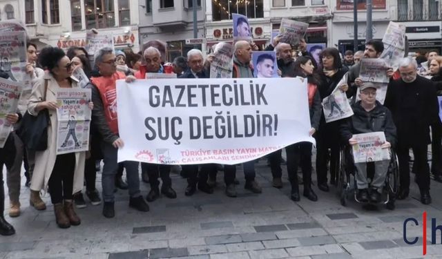 Basın Özgürlüğü İçin Eylem: "Gazetecilik Suç Değildir"