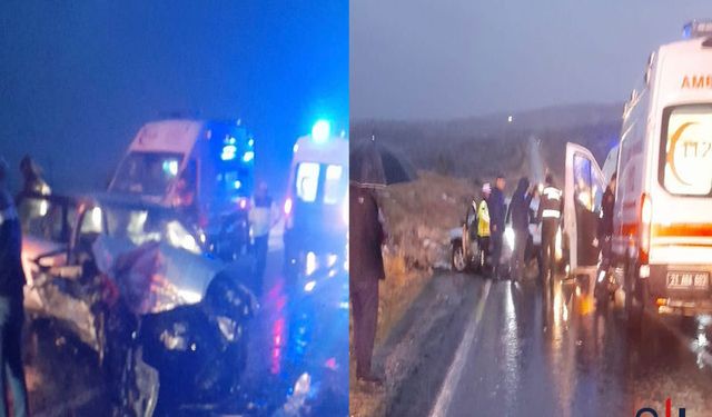 Trafik Kazasında 3 Kişi Hayatını Kaybetti, 2 Kişi Yaralandı