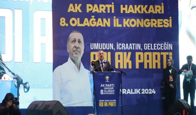 Hakkari'de Tek Listeyle Yapılan Kongrede Zeydin Kaya Güven Tazeledi