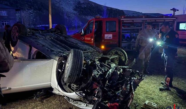 Otomobil Takla Attı: Sürücü Yaralandı