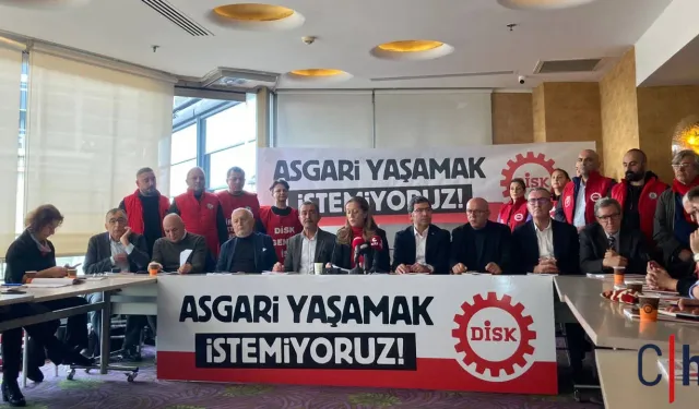 DİSK: Asgari Ücretin Ortalama Ücret Haline Gelmesi Dikkate Alınmalı