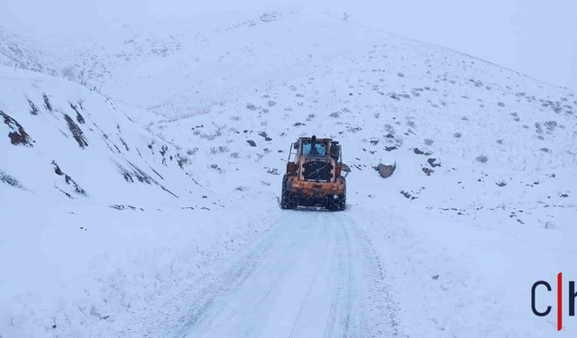 Hakkari’de Yoğun Kar Yağışı: 357 Yerleşim Yolu Ulaşıma Kapandı